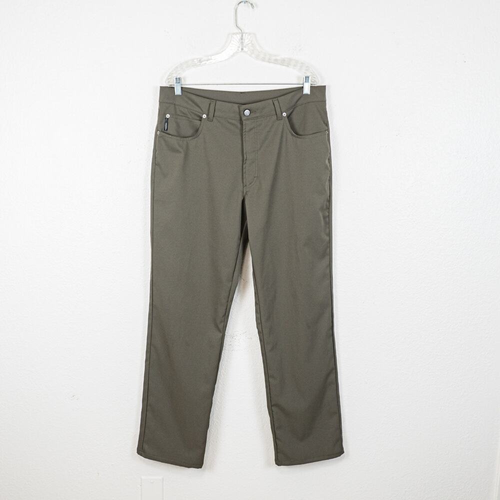 Vintage Iceberg Ice Jean Italy Olive 5 pocket Pants size 38